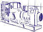 ДЭС (ДГУ) ЭТРО АД1450-Т400 6300В изготовлены с двигателем MTU 12V4000G63 от российского производителя АО «Электроагрегат» Дизель-генератор ЭТРО в Одинцово АД1450-Т400 с двигателем MTU 12V4000G63 от российского производителя
