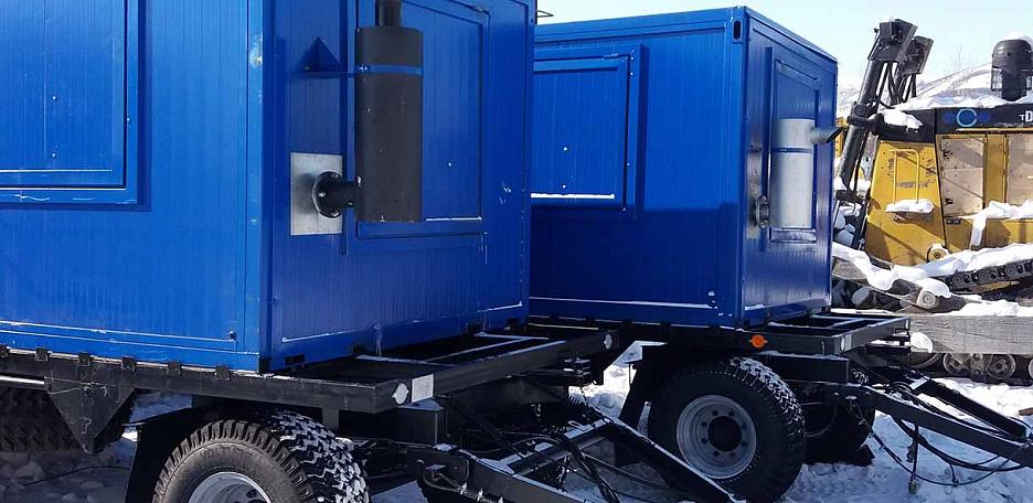 фото мобильная электростанция ЭД200